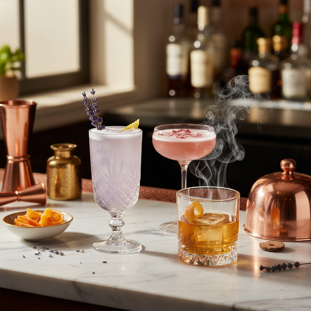 Beautiful signature cocktails